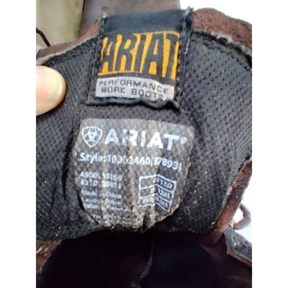 Ariatwaterproof Performance Work Boots Size 13d - image 2